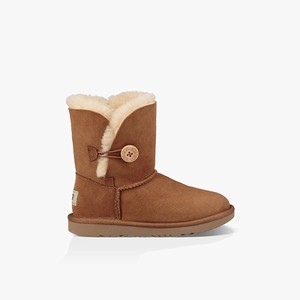 Ugg Bailey Button II Klassiska Stövlar Barn Bruna (627391CVD)